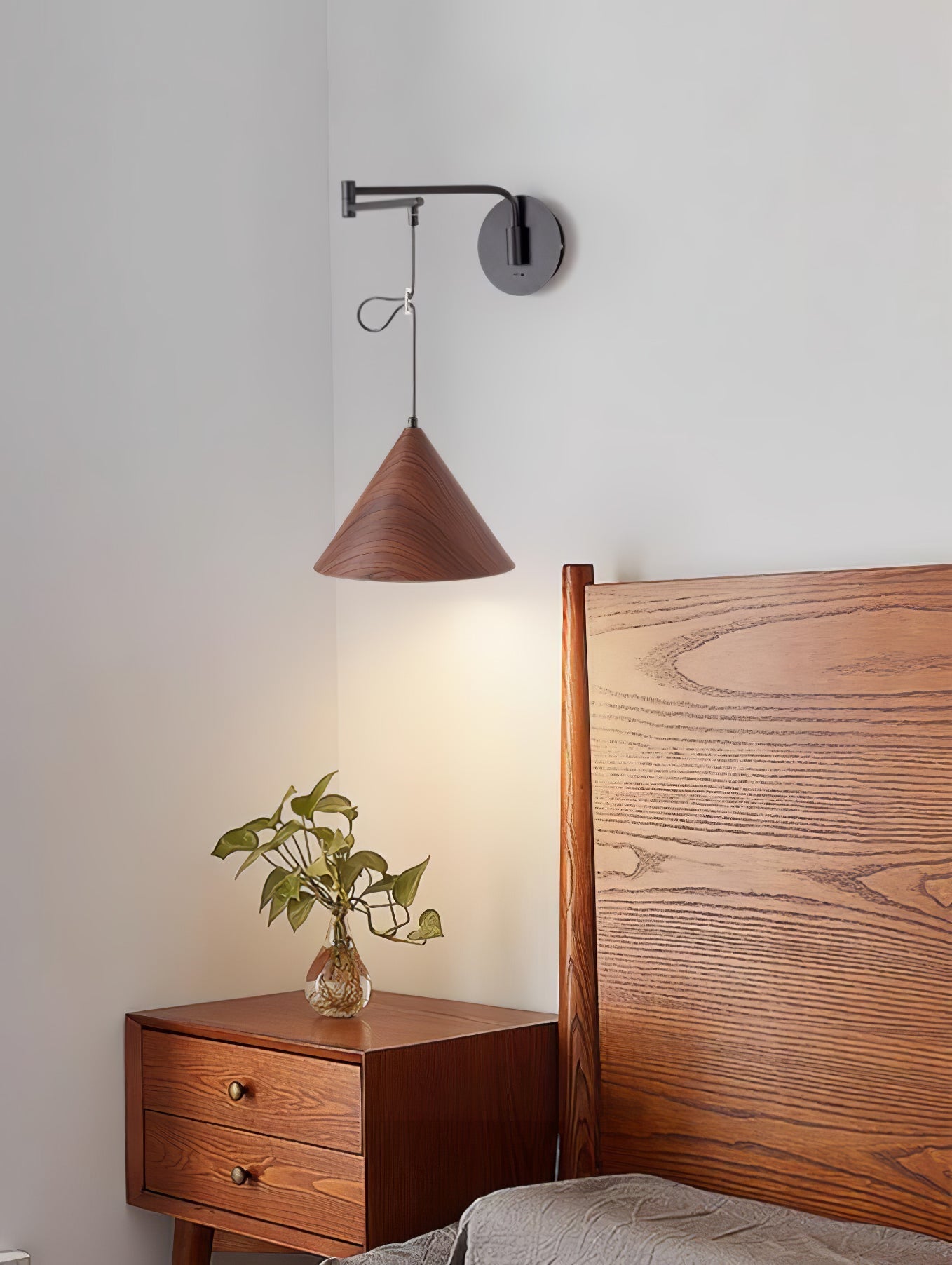 Emerson Swing Arm Wall Lamp Cox & Finch