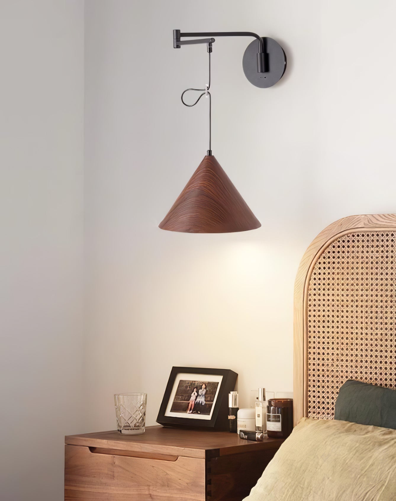 Emerson Swing Arm Wall Lamp Cox & Finch