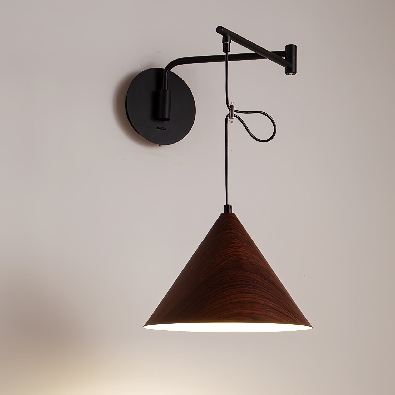 Emerson Swing Arm Wall Lamp Cox & Finch