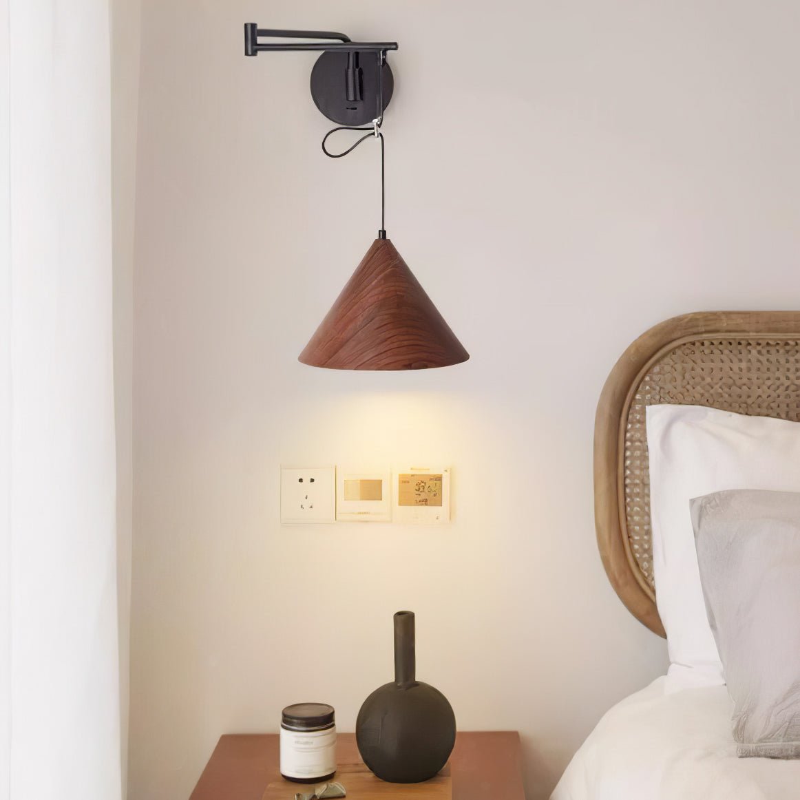 Emerson Swing Arm Wall Lamp Cox & Finch