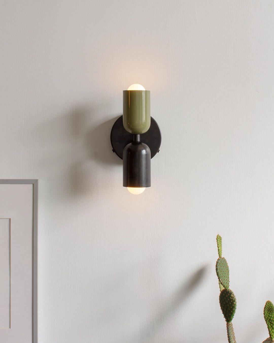 Ezra Double Wall Lamp Cox & Finch