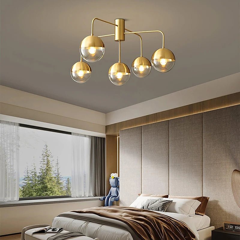 Ezra Globulars Ceiling Light Cox & Finch