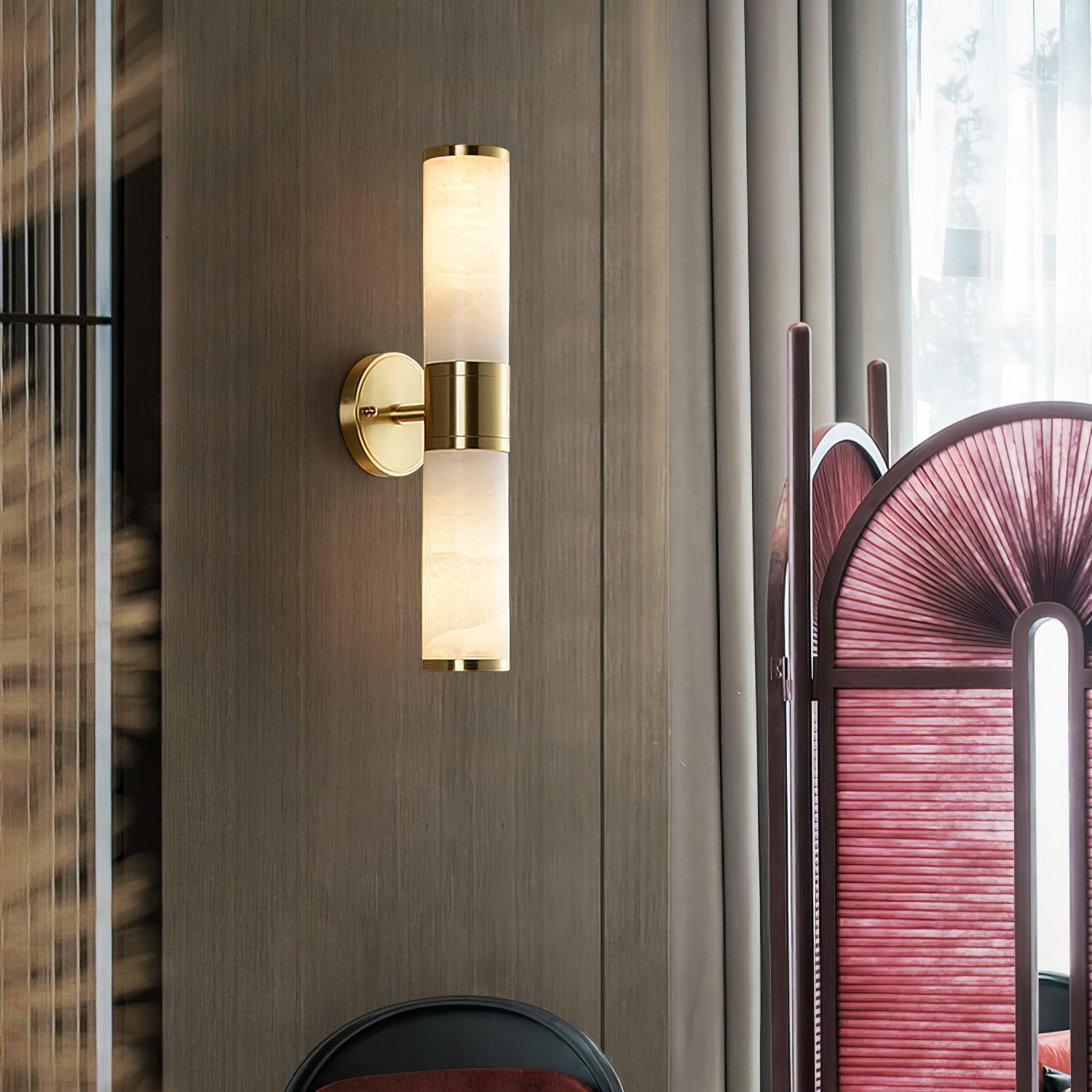 Joah Marble Wall Light Cox & Finch