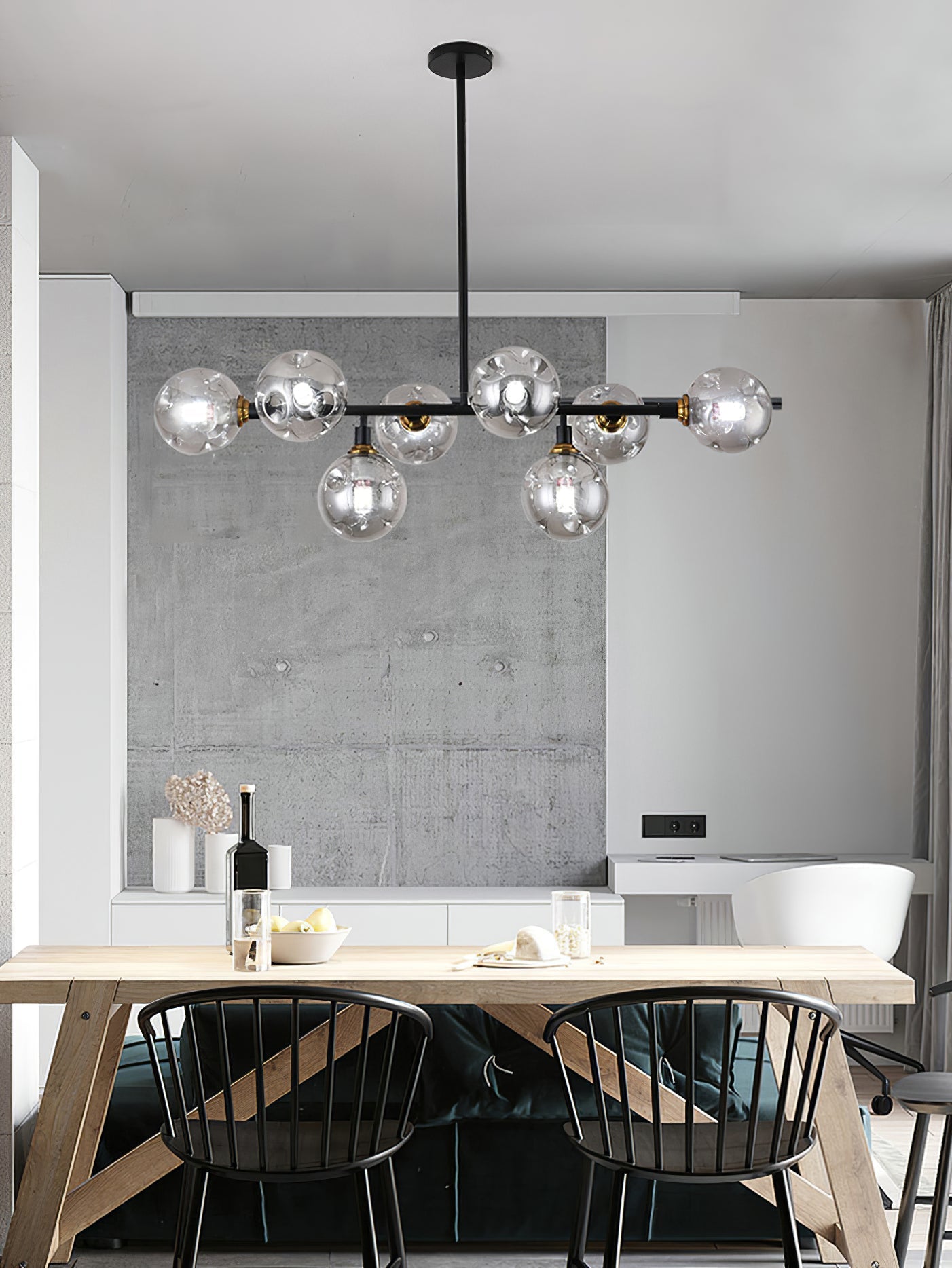 Lola Glass Chandelier Cox & Finch