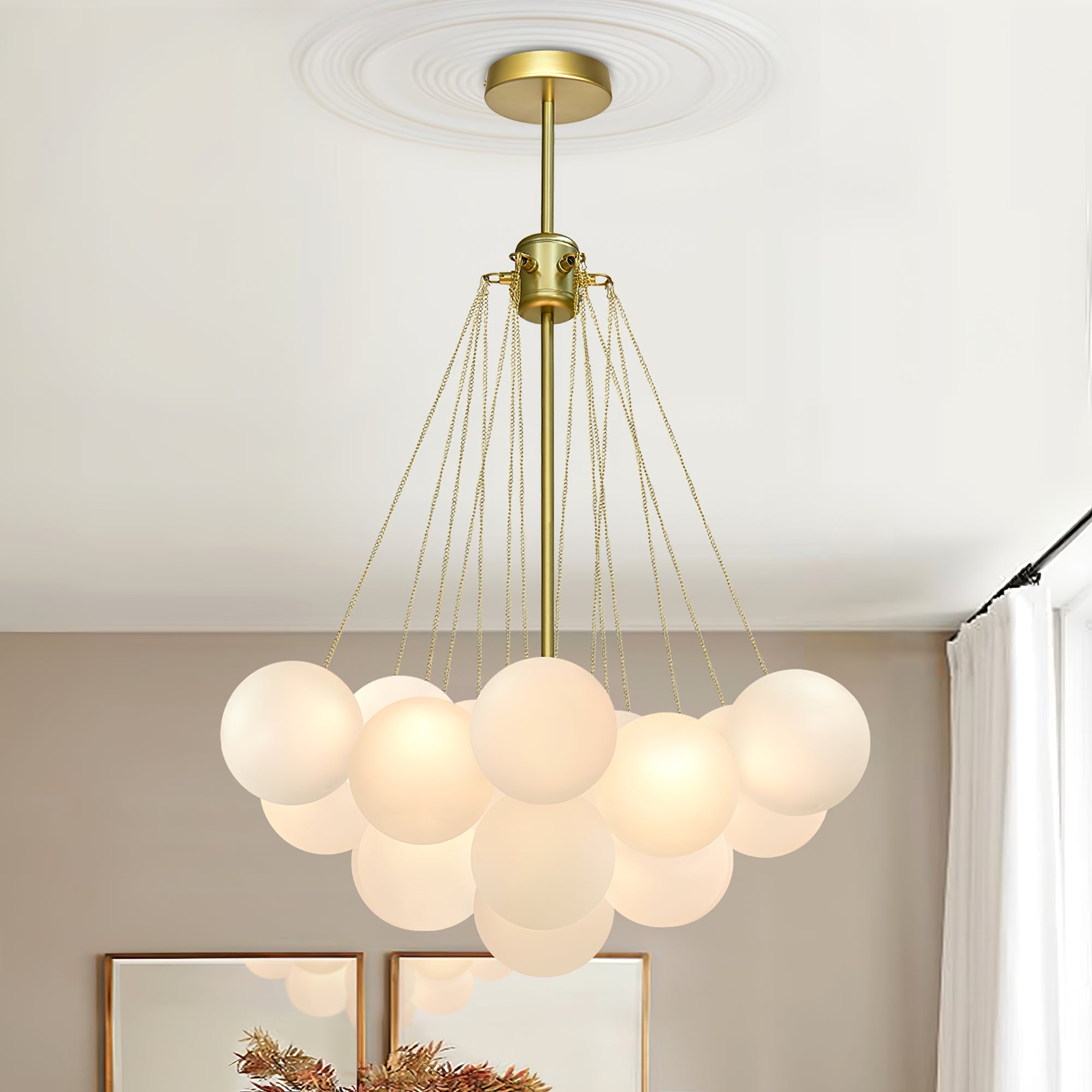 Oceane Bubble Chandelier Cox & Finch