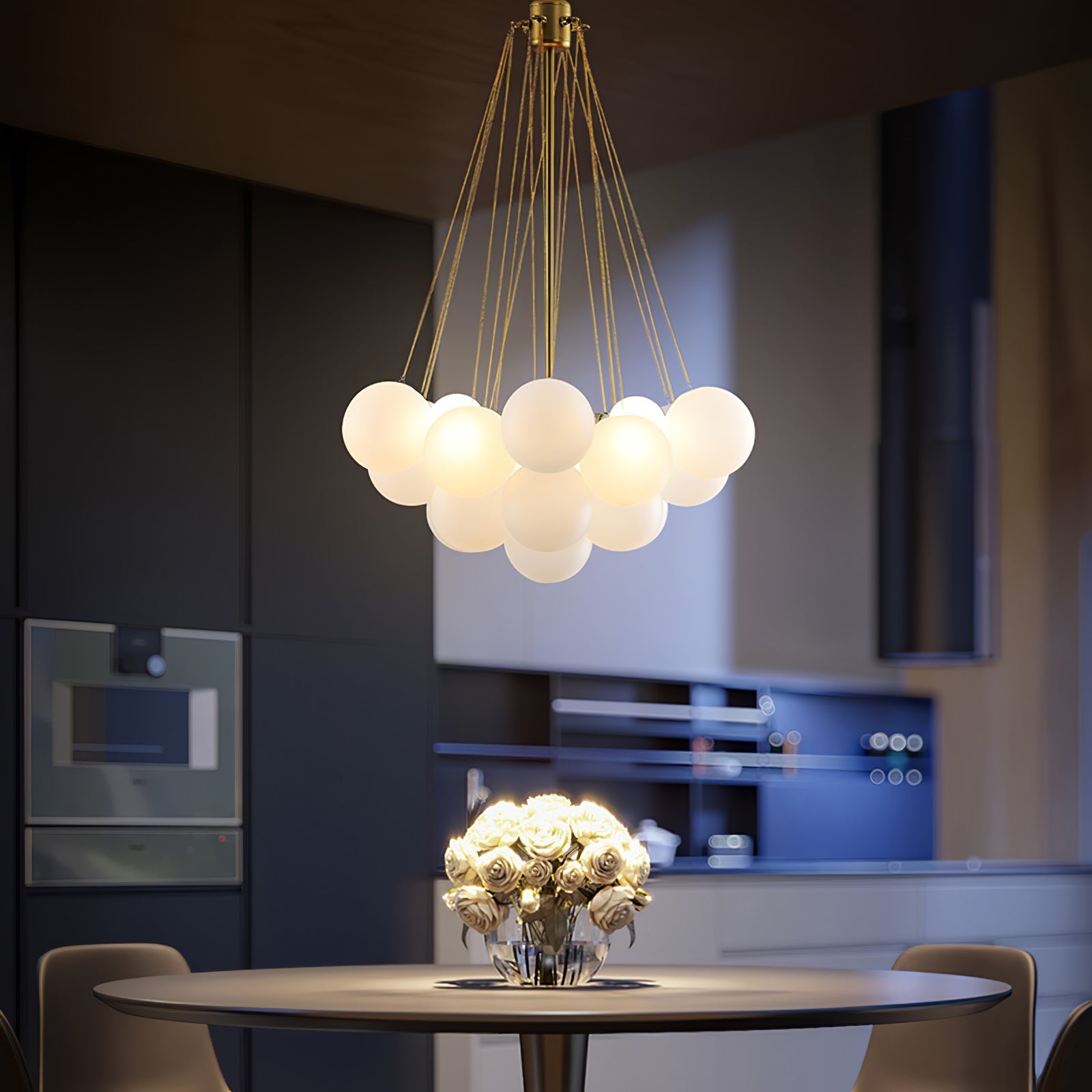 Oceane Bubble Chandelier Cox & Finch