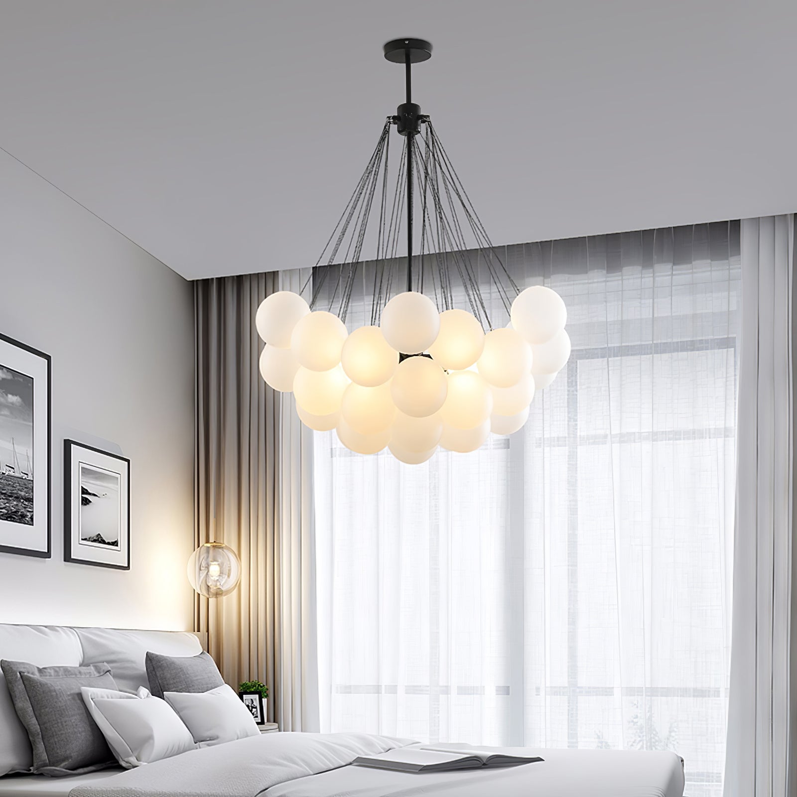 Oceane Bubble Chandelier Cox & Finch