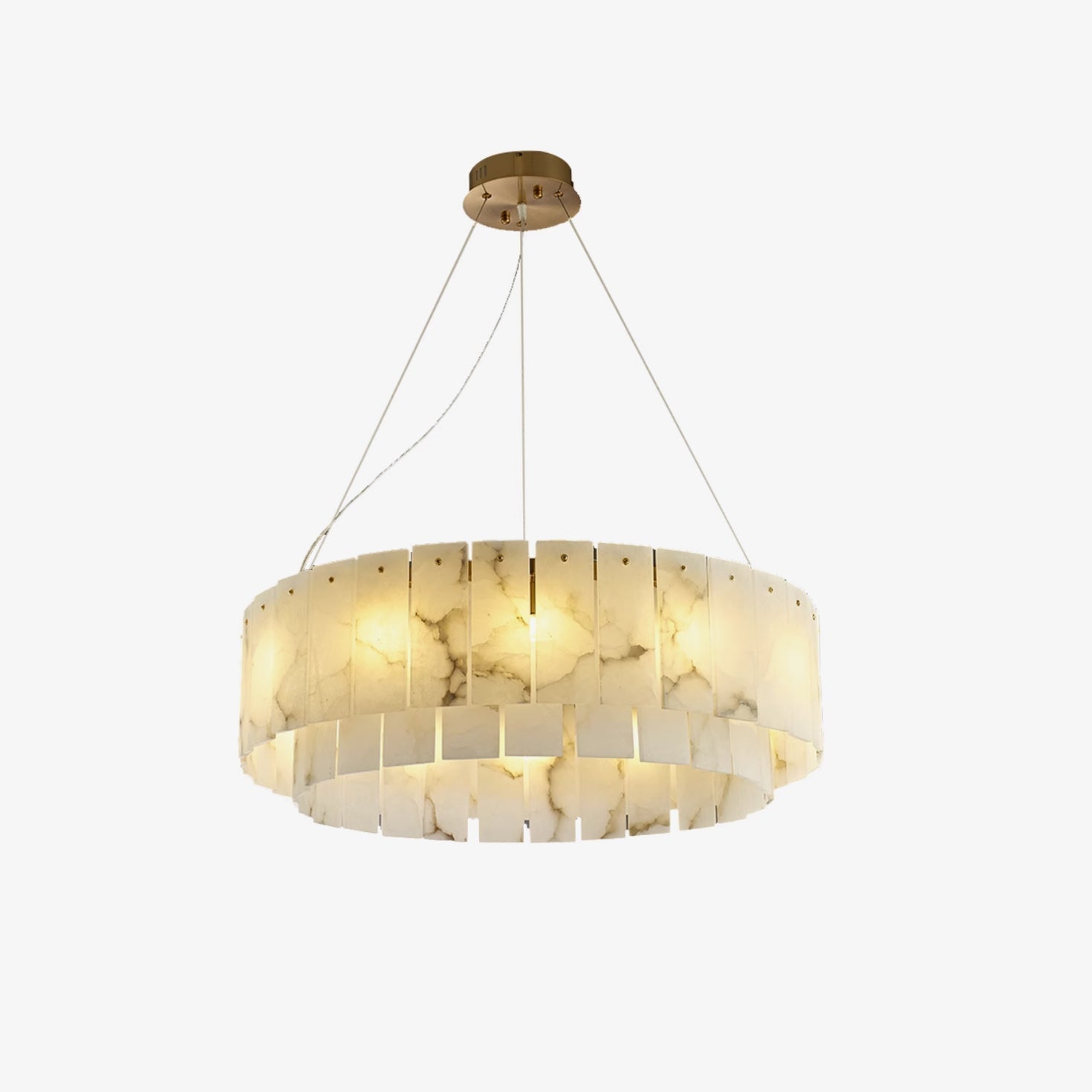 Elise Alabaster Chandelier Cox & Finch