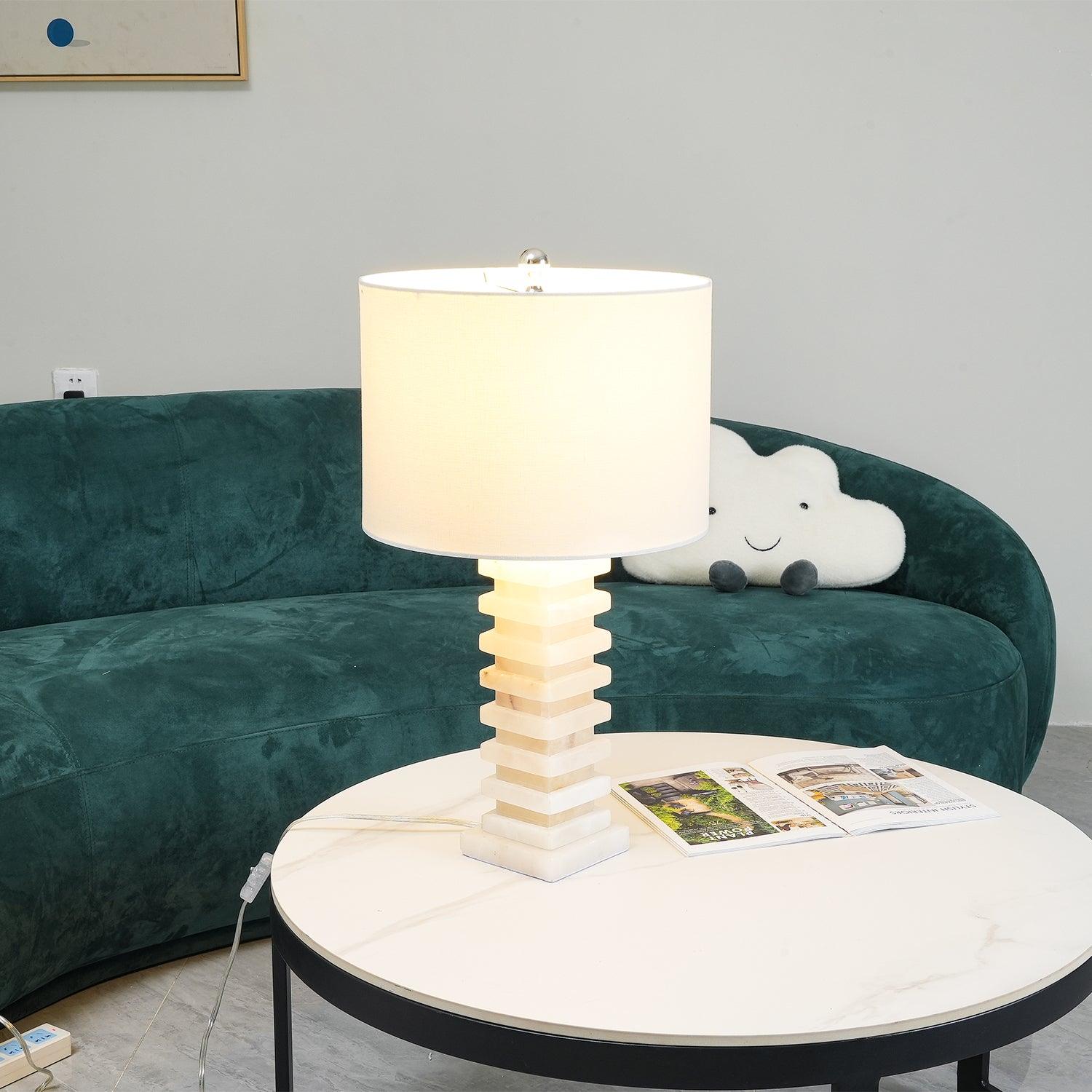 Lisa Alabaster Table Lamp Cox & Finch