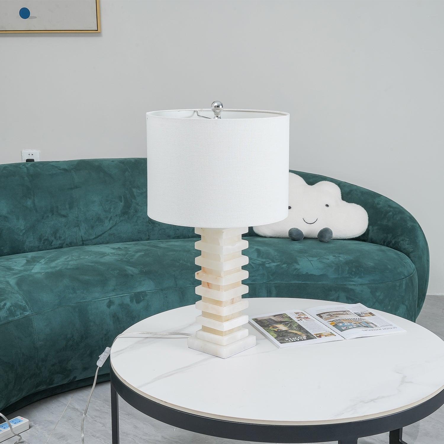 Lisa Alabaster Table Lamp Cox & Finch