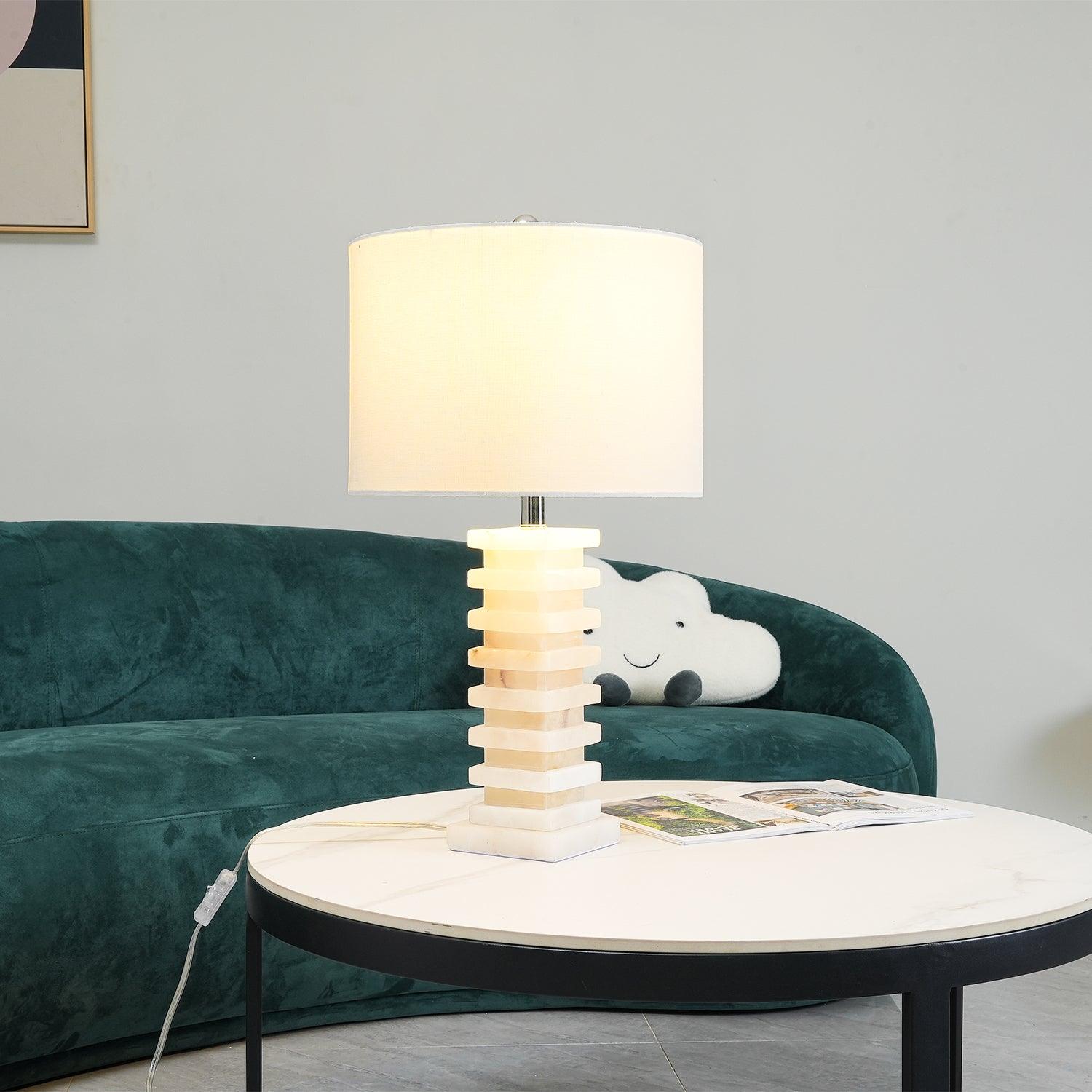 Lisa Alabaster Table Lamp Cox & Finch