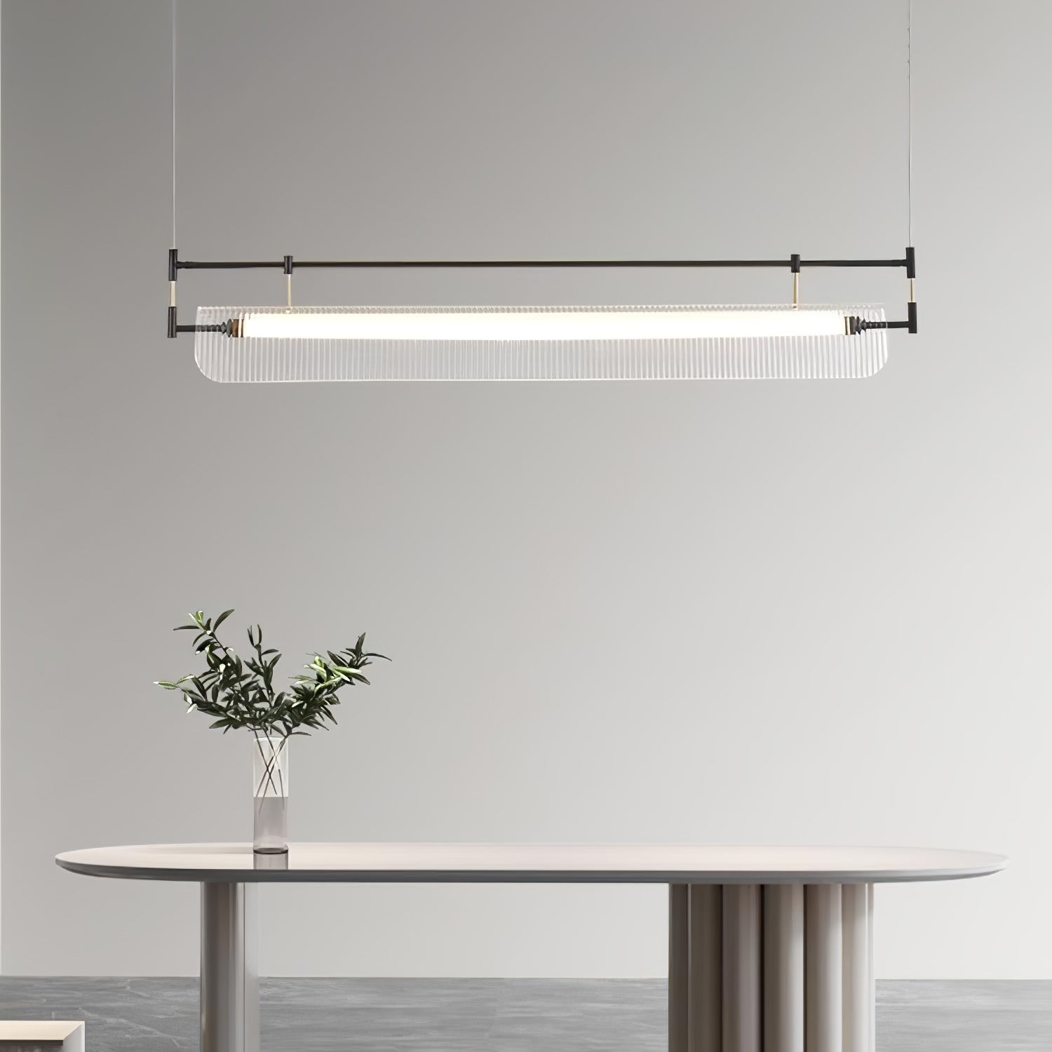 Samuel Linear Strip Chandelier Cox & Finch